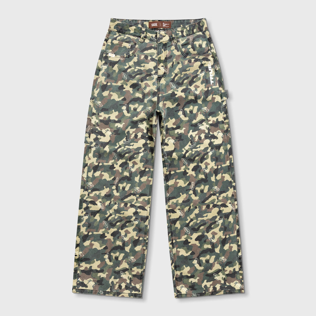 TRUE Racing Camo Pants - Green
