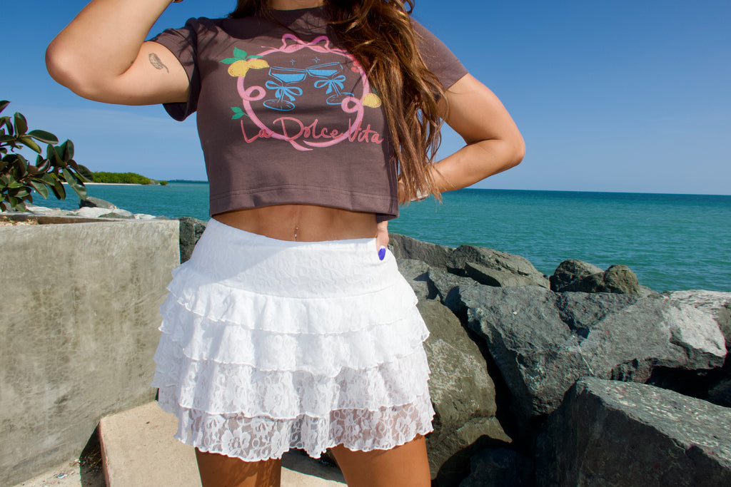 La Dolce Vita Charcoal Tshirt