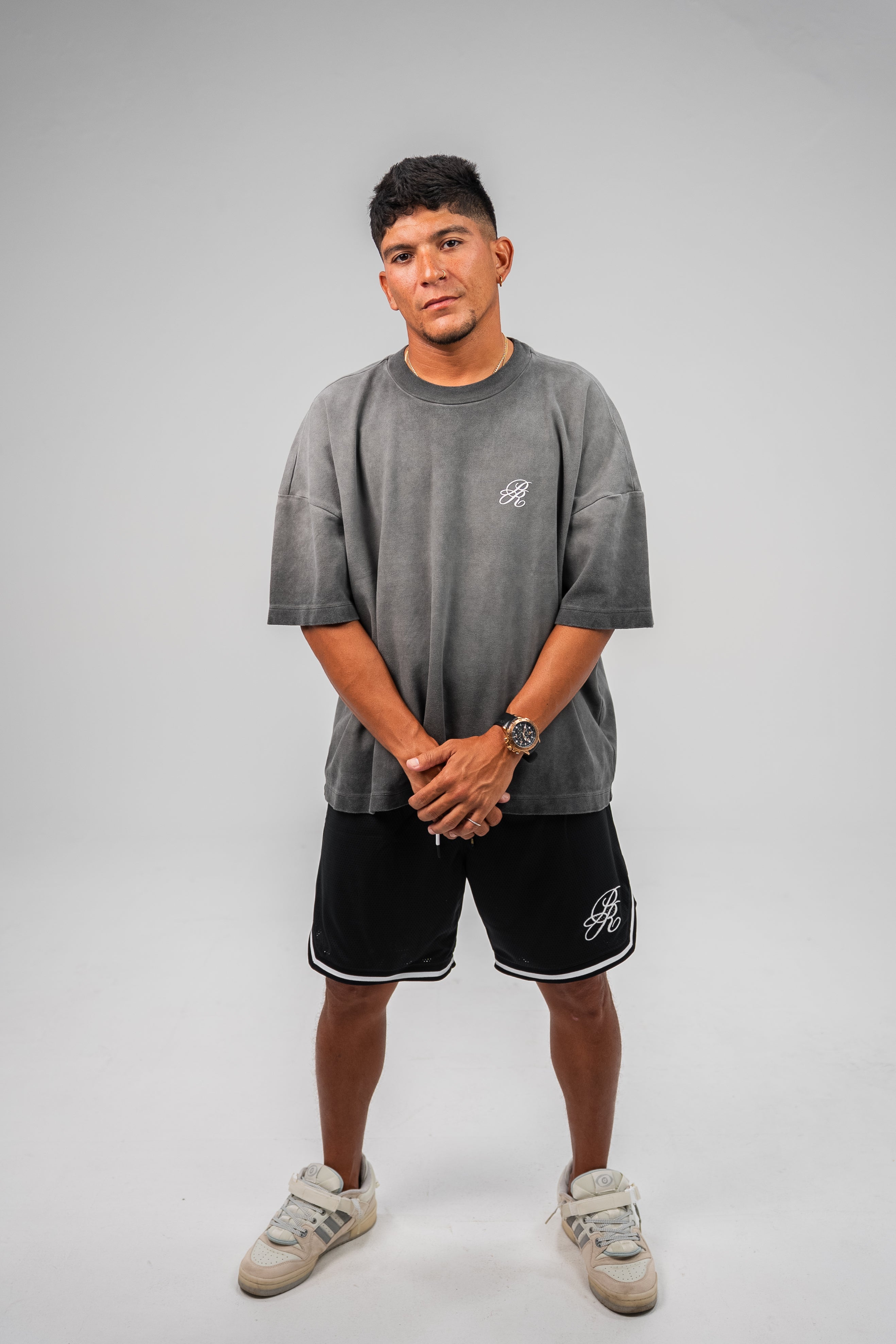 Pure Knockout Dark Grey Boxy Shirt