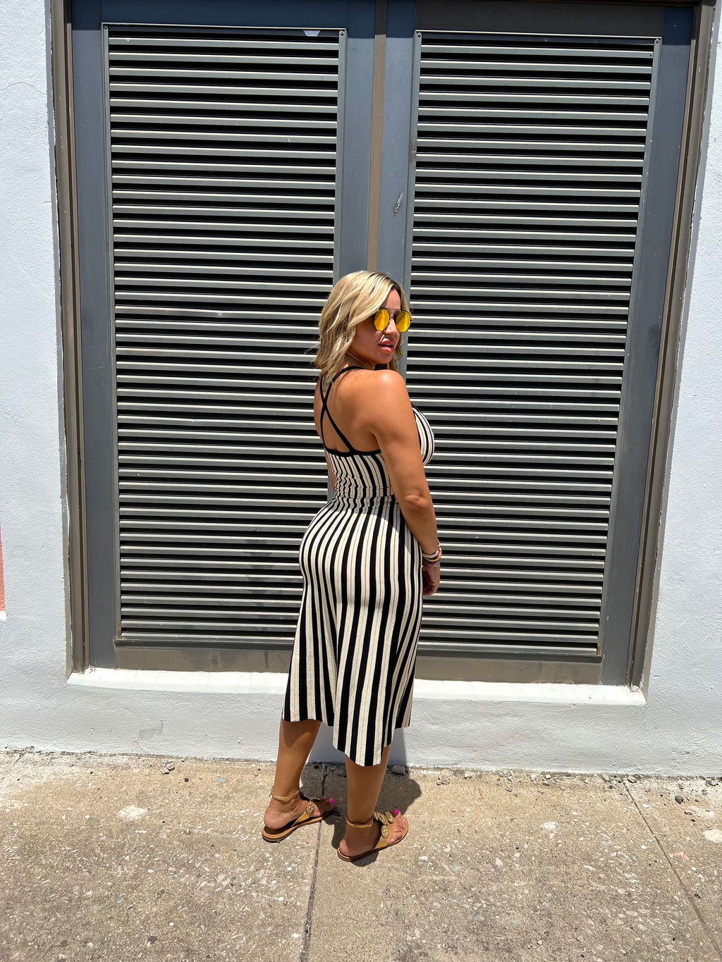 BB Striped Dress