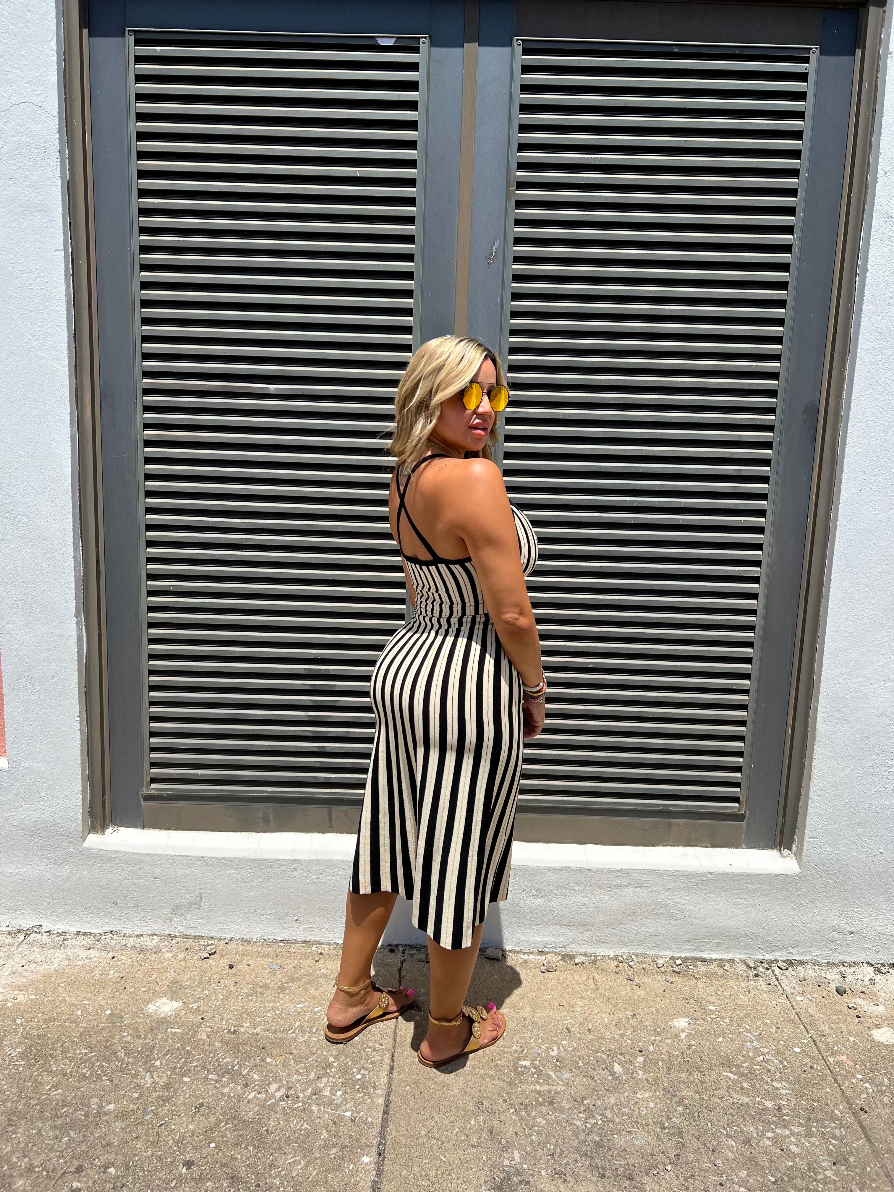 BB Striped Dress