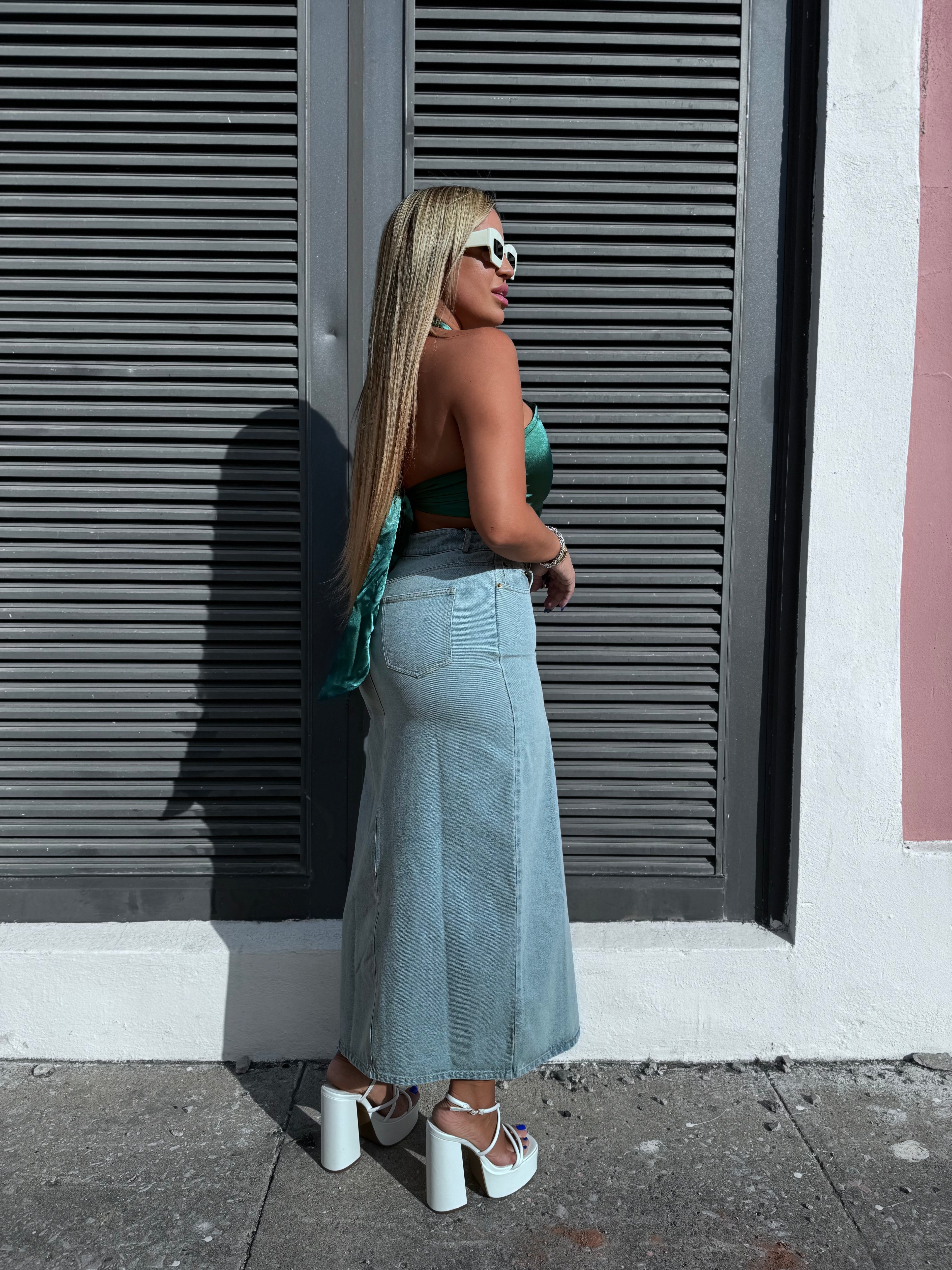 Hunter Satin Top