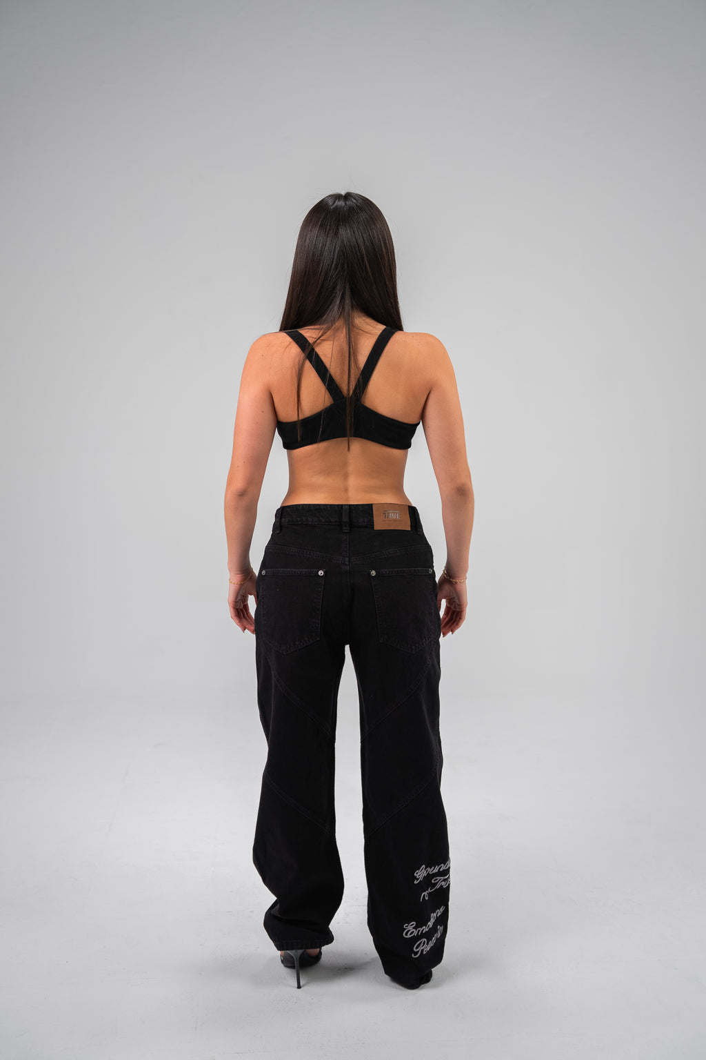 TRUE Signature Black Bra Top
