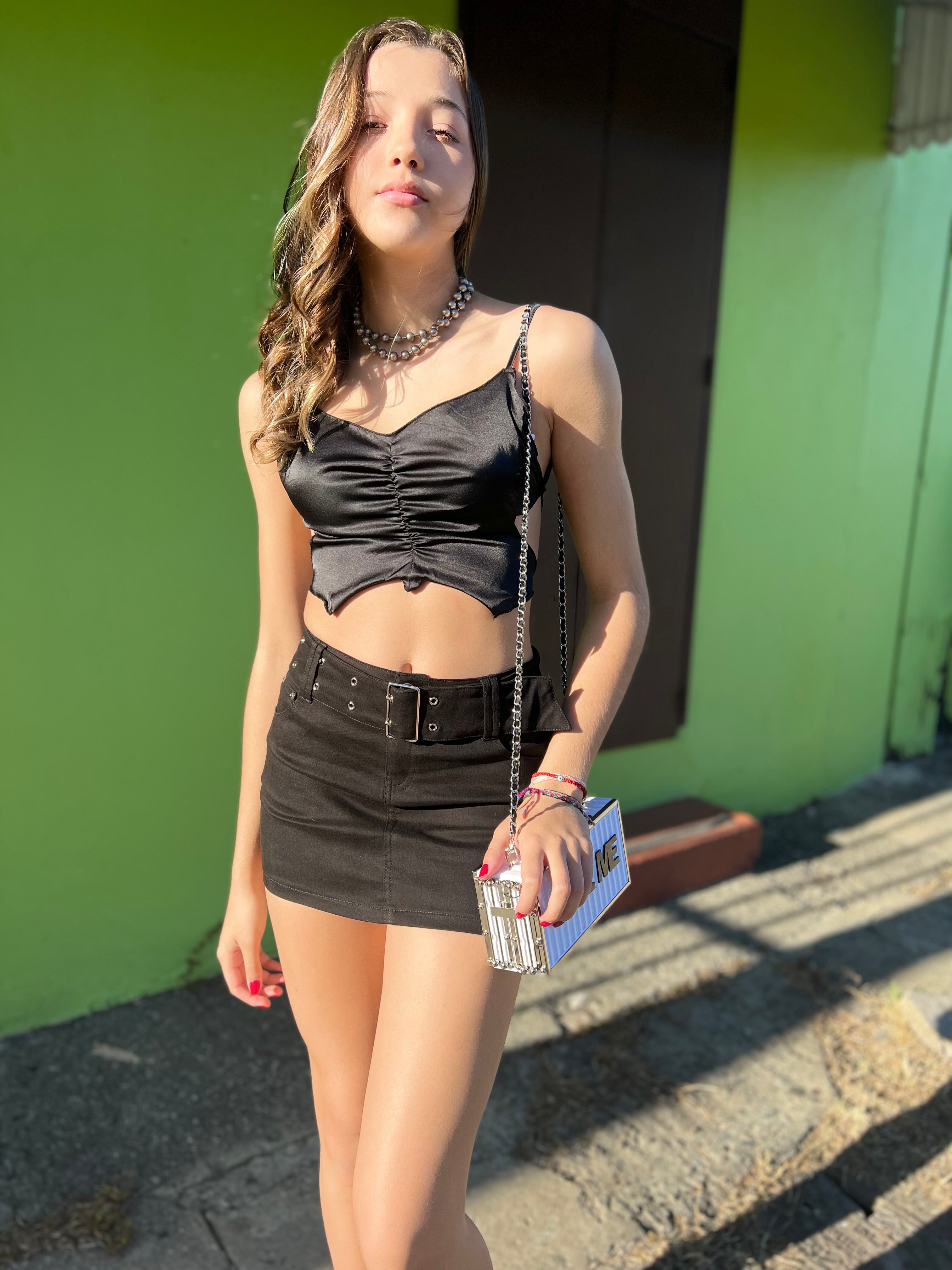 Black Mini Skirt