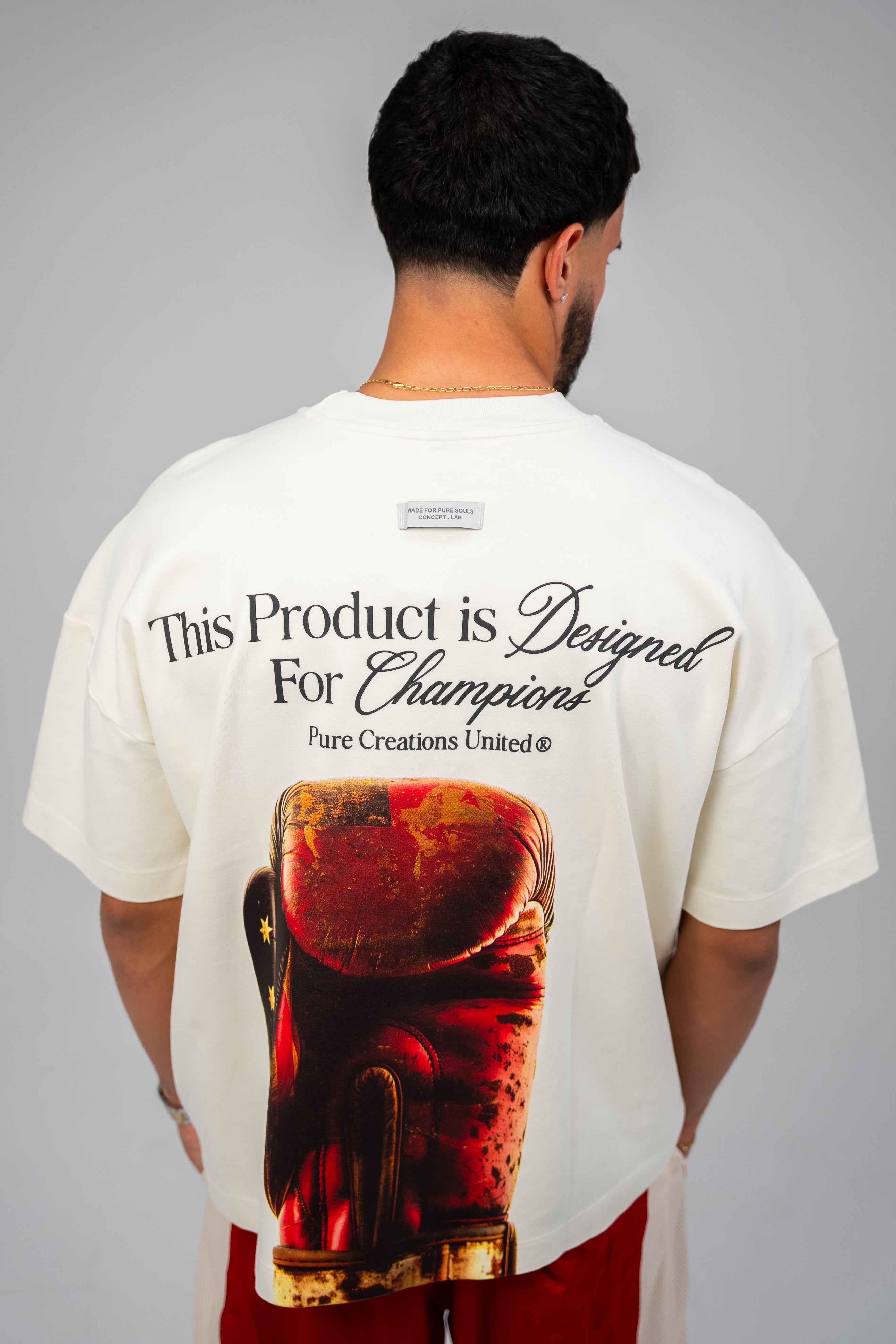 PURE Knockout Boxy Marfil Shirt