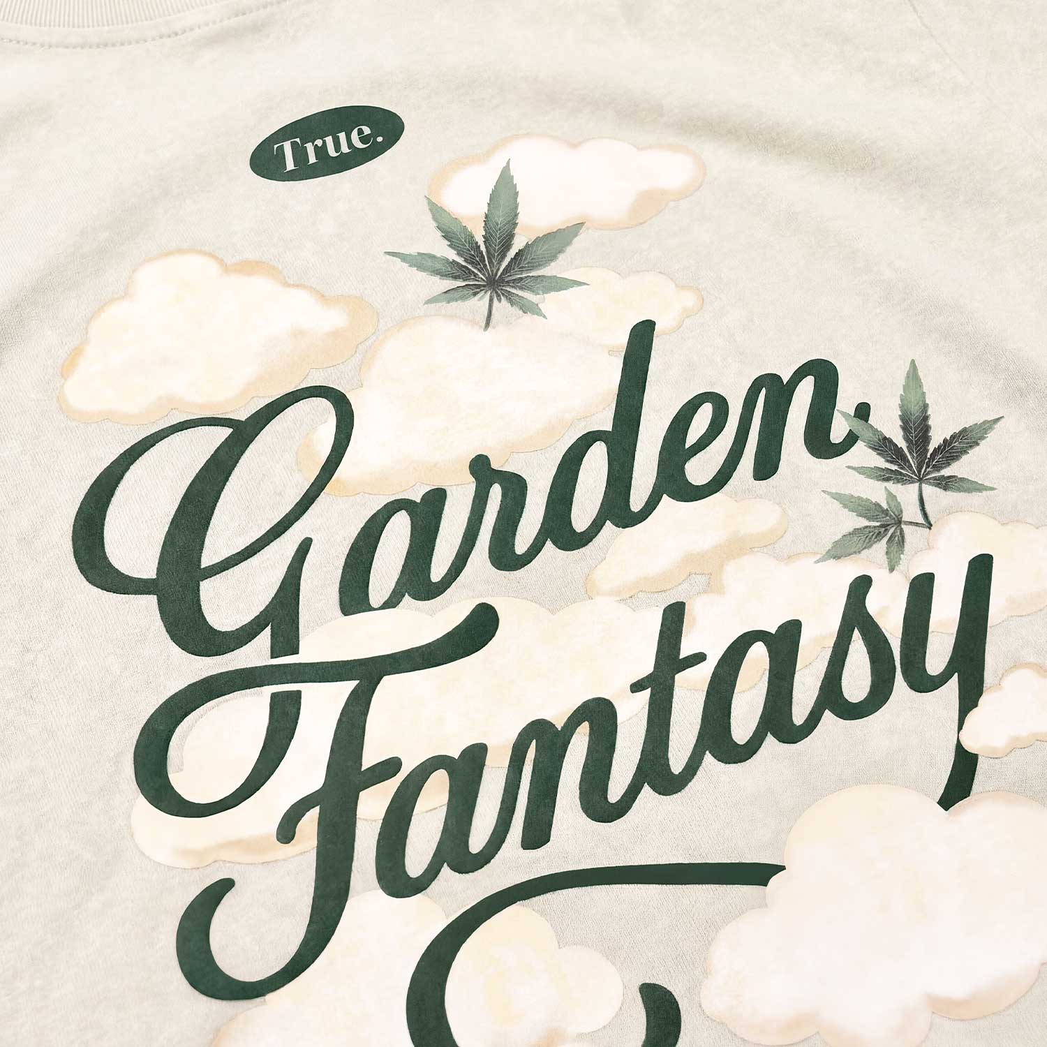 TRUE Fantasy Tshirt - Washed Cream