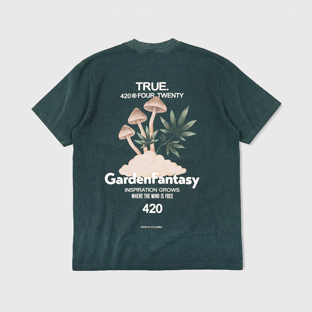 TRUE Garden Tshirt - Deep Green