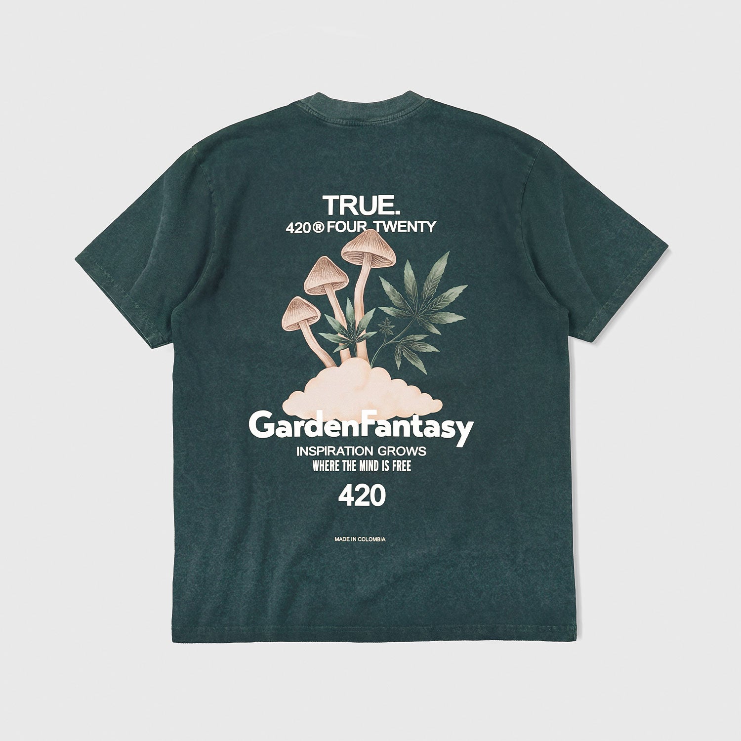 TRUE Garden Tshirt - Deep Green