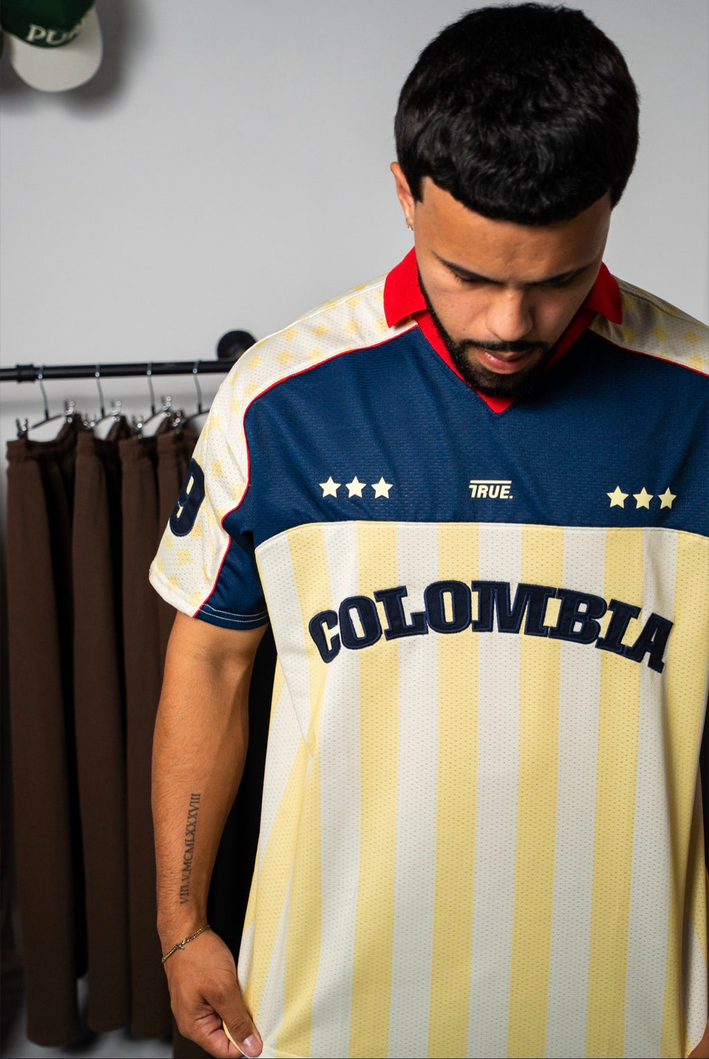 TRUE Colombia Polo Tee - Butter Yellow