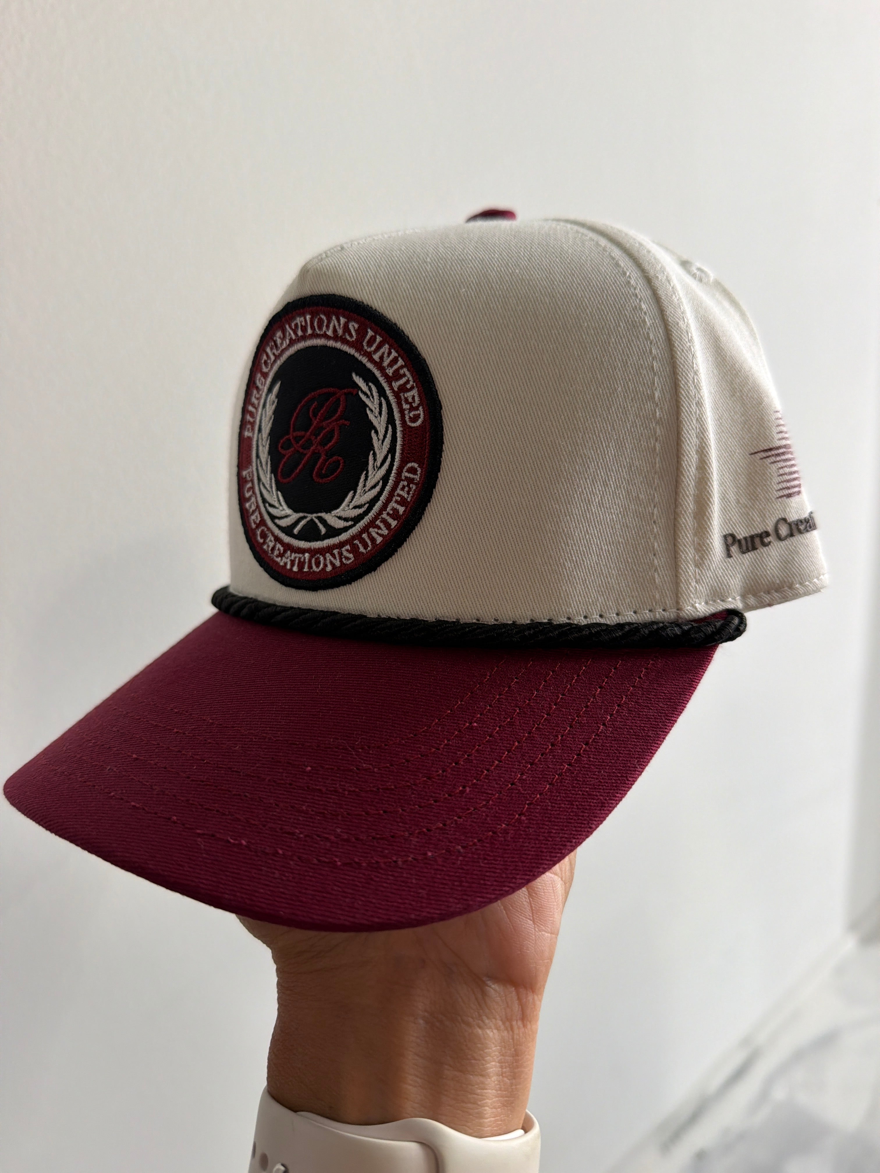 PURE Still Hungry Burgundy Cap