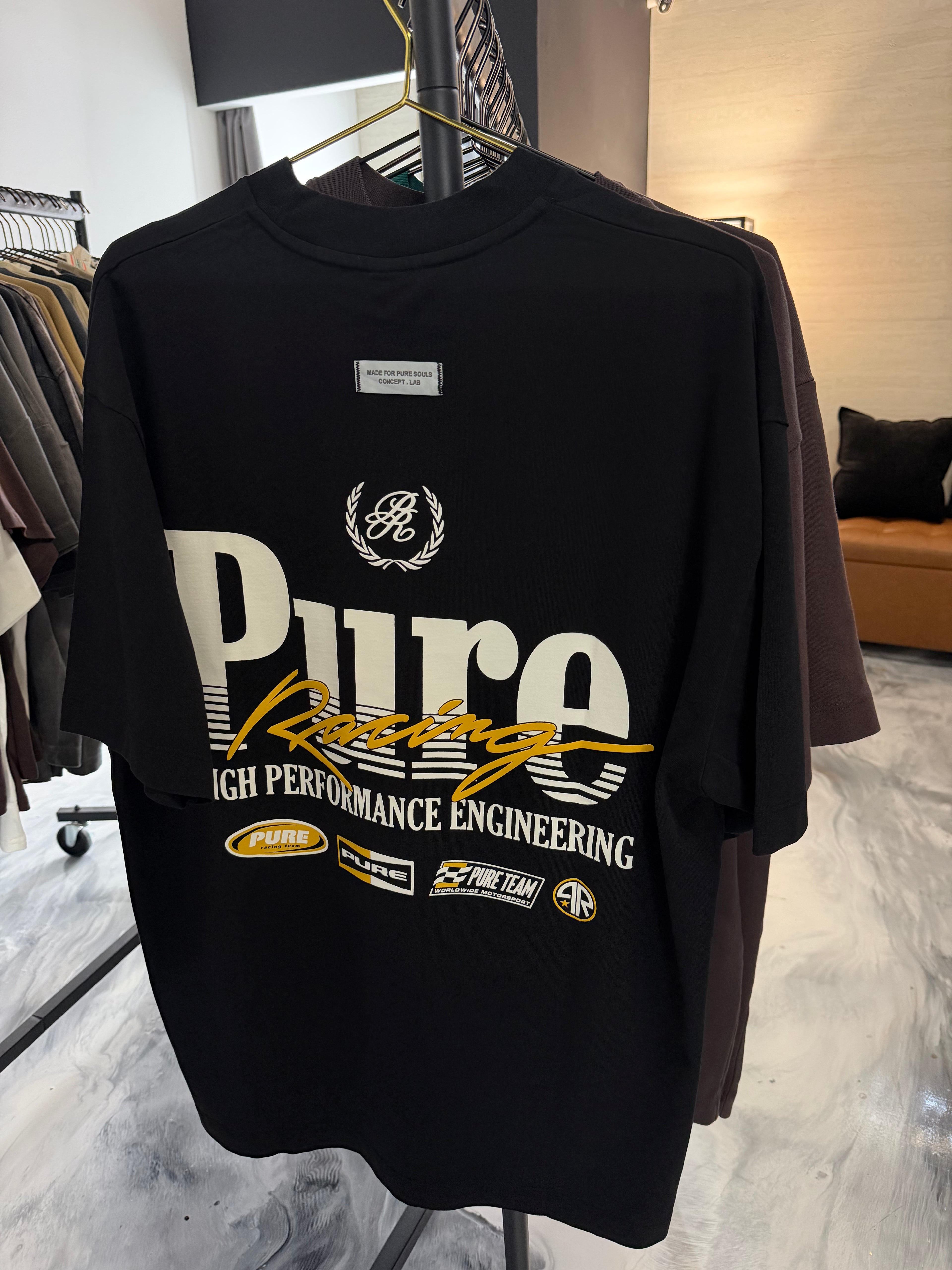 PURE Overdrive Black Tshirt