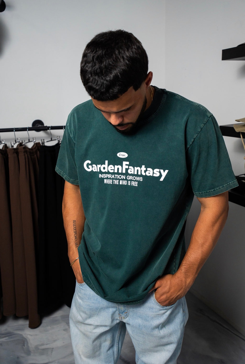 TRUE Garden Tshirt - Deep Green