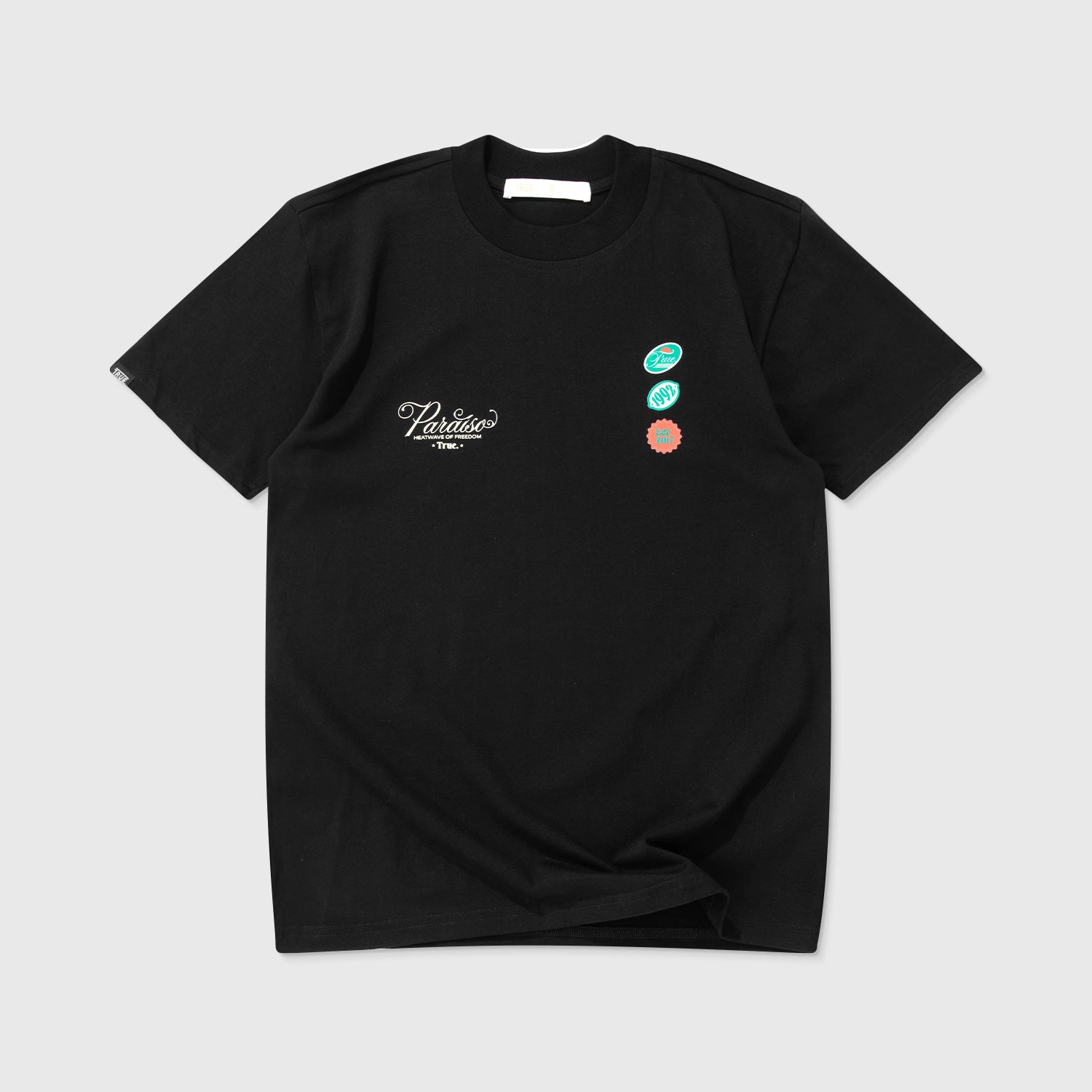TRUE Paraiso Regular Tshirt - Black