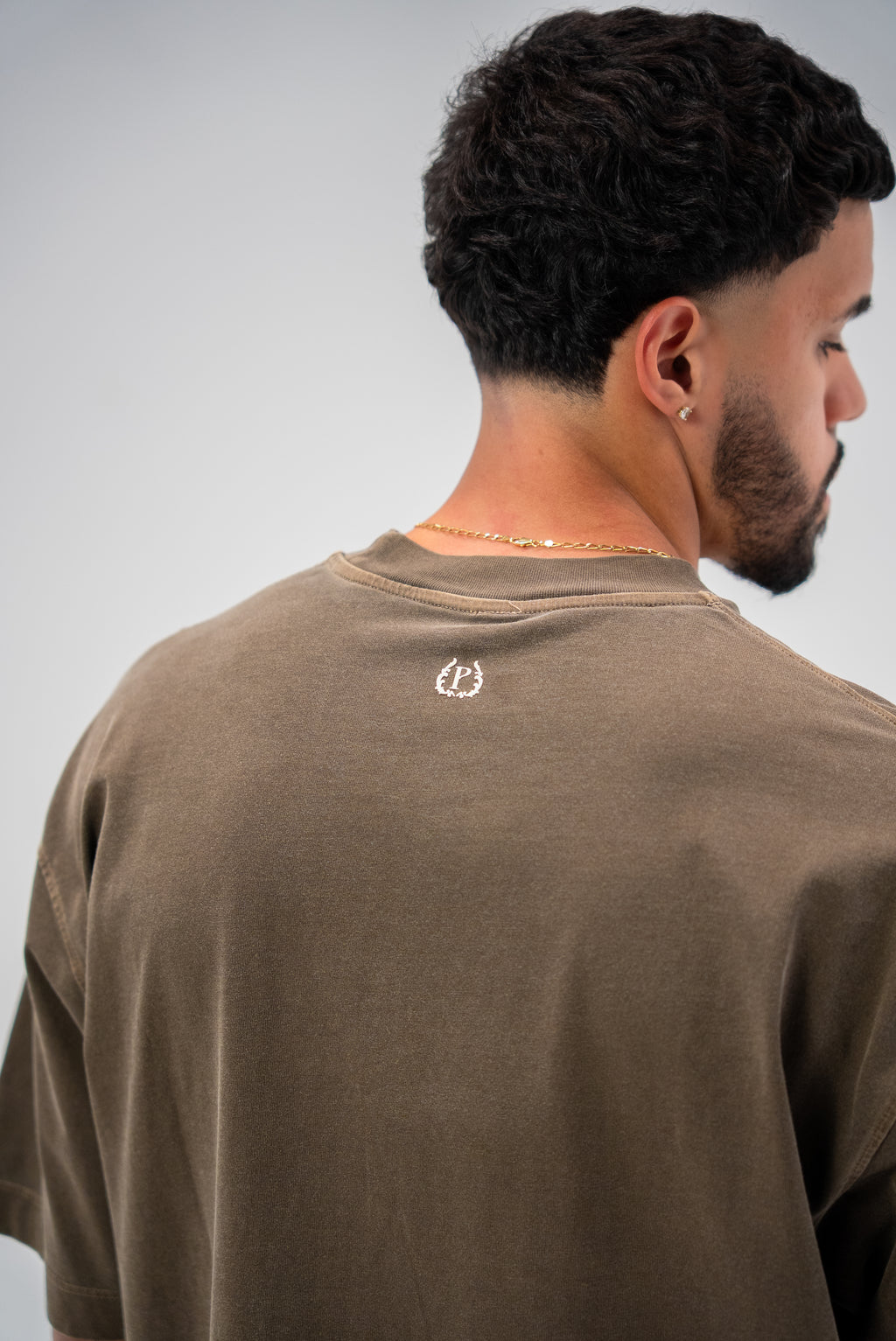 PURE Brown OS Logo Tshirt