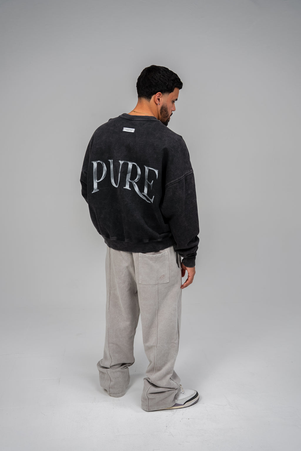 PURE Dark Grey Crewneck