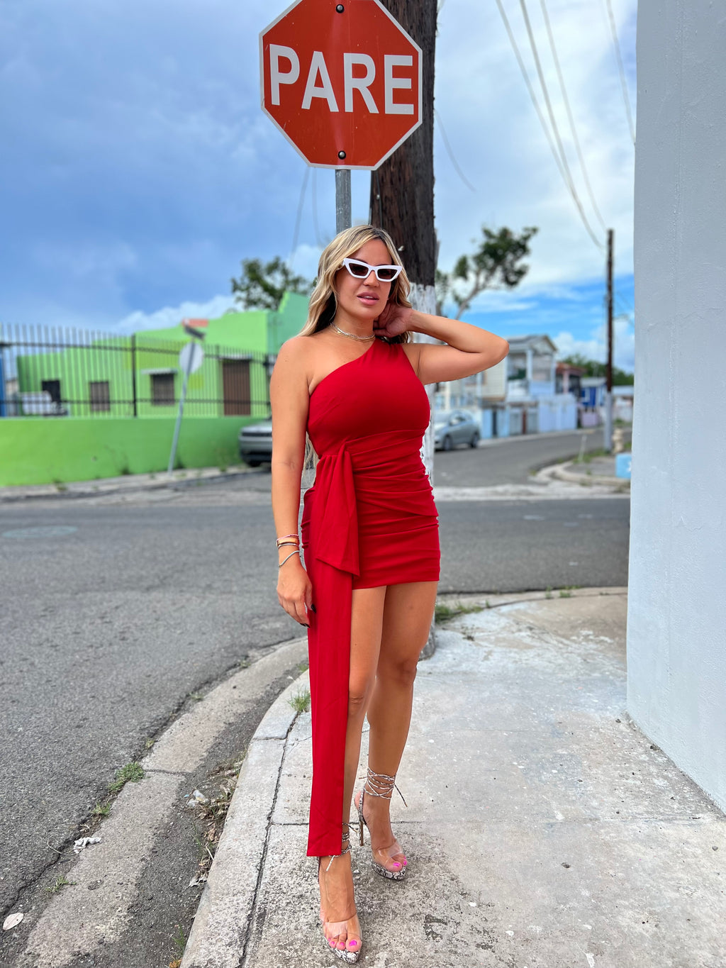 Lisa Red Dress