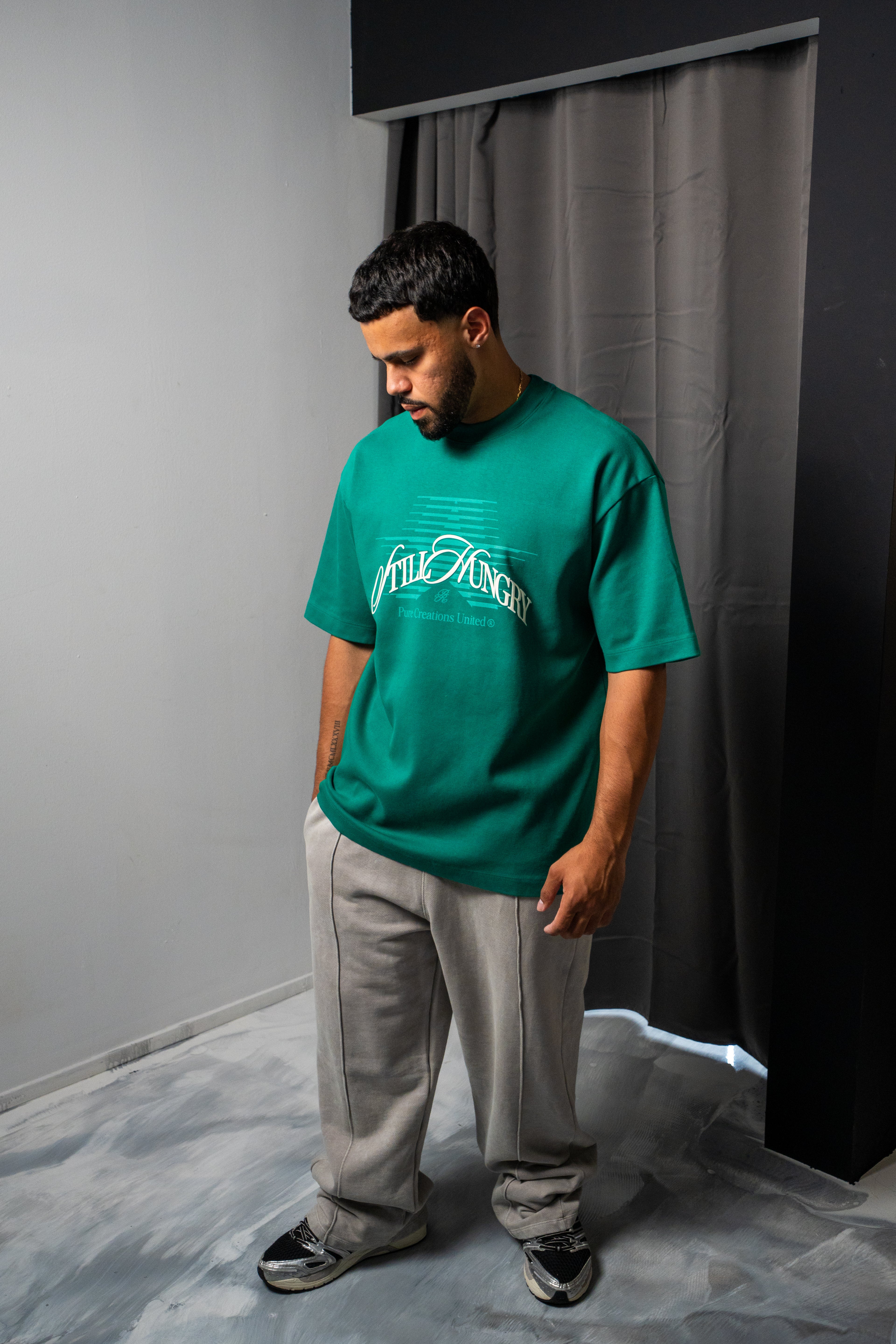 PURE Still Hungry Green Tshirt