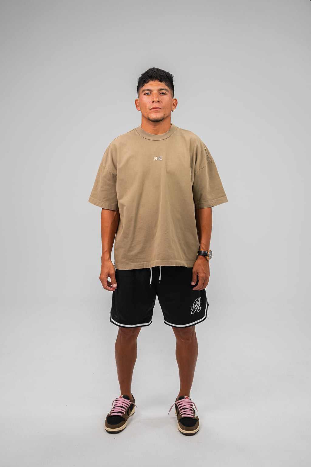 PURE Knockout OS Latte Shirt