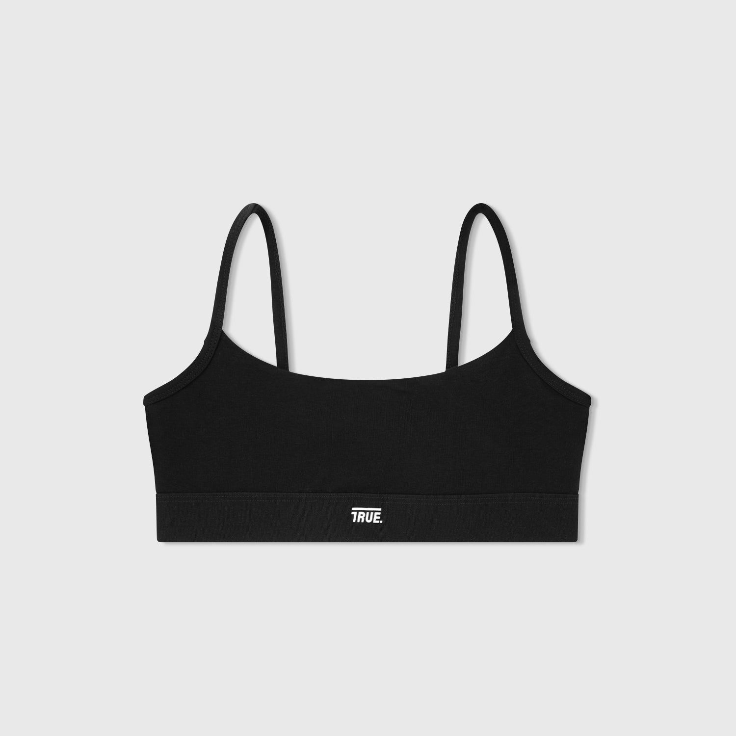 TRUE Cotton Bra - Black
