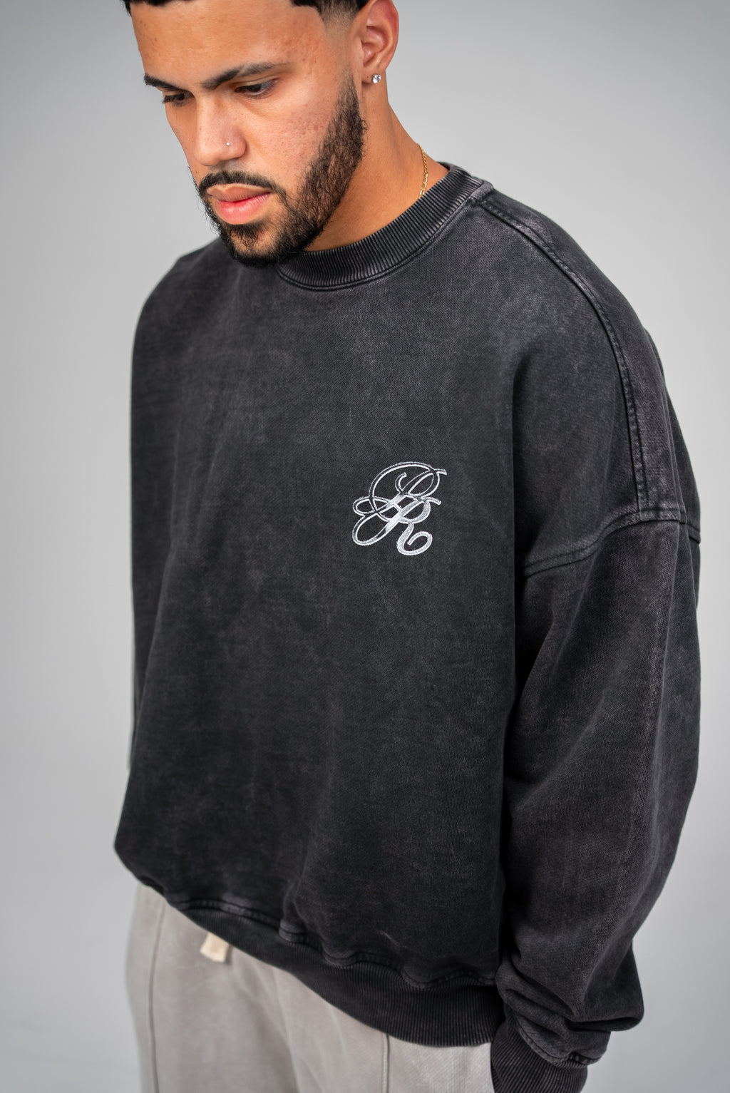 PURE Dark Grey Crewneck
