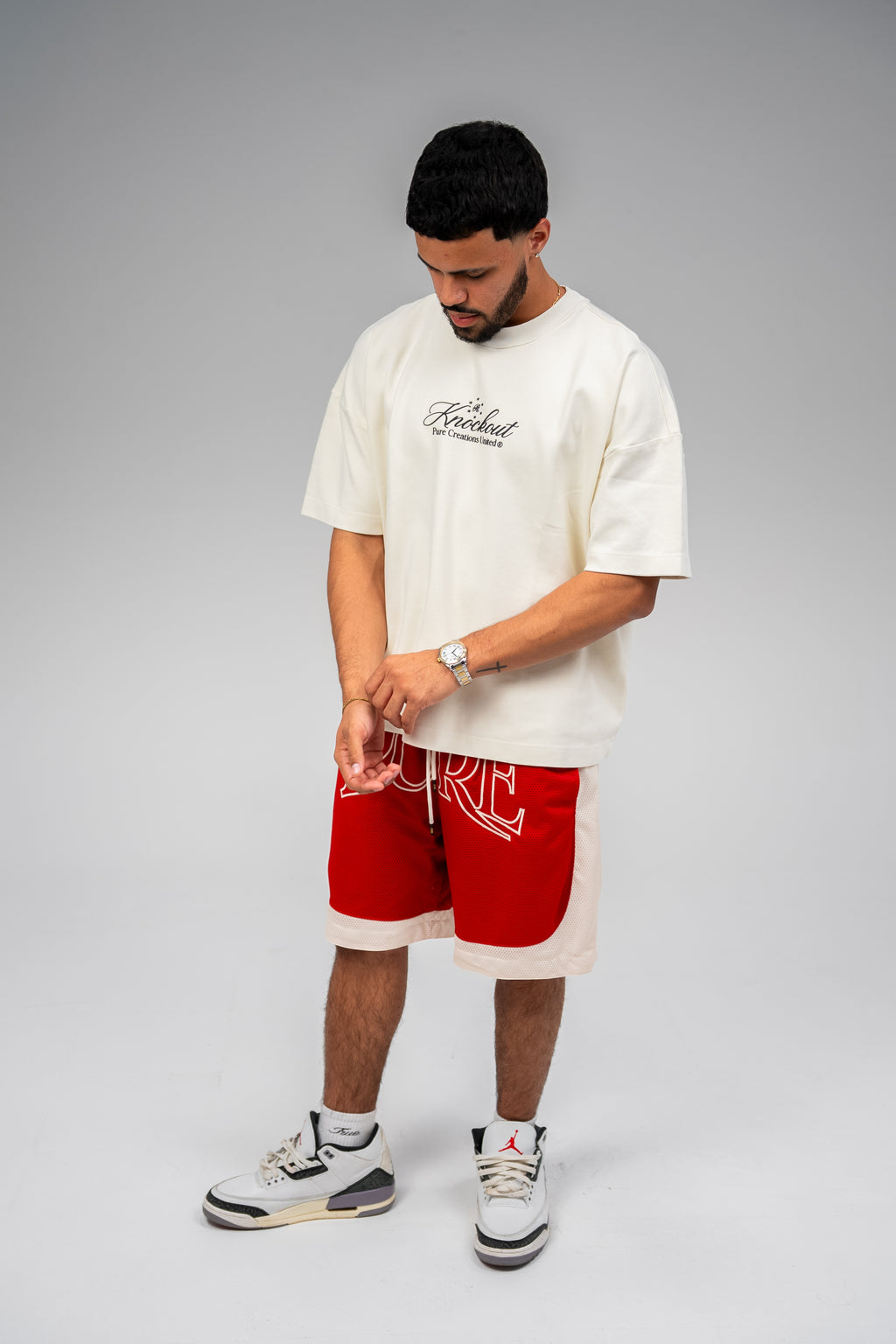 PURE Knockout Boxy Marfil Shirt