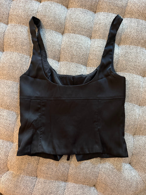 Black Ribbons Top